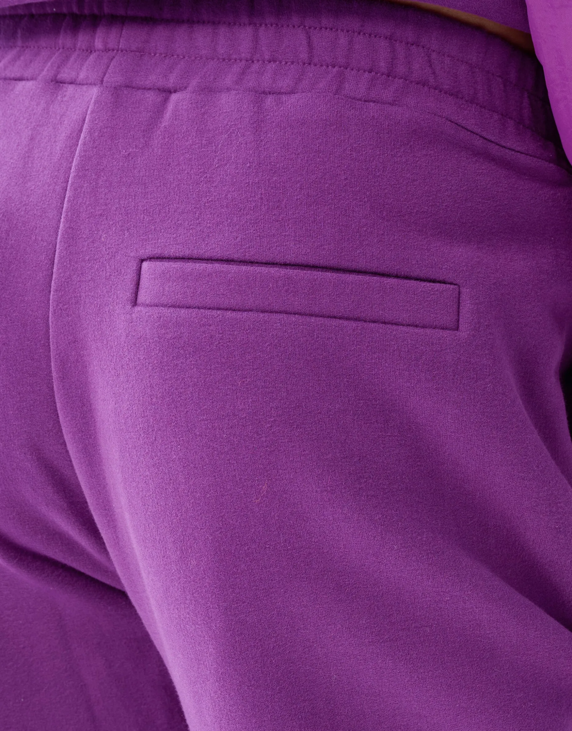 Sporty Stripe Broek Paars