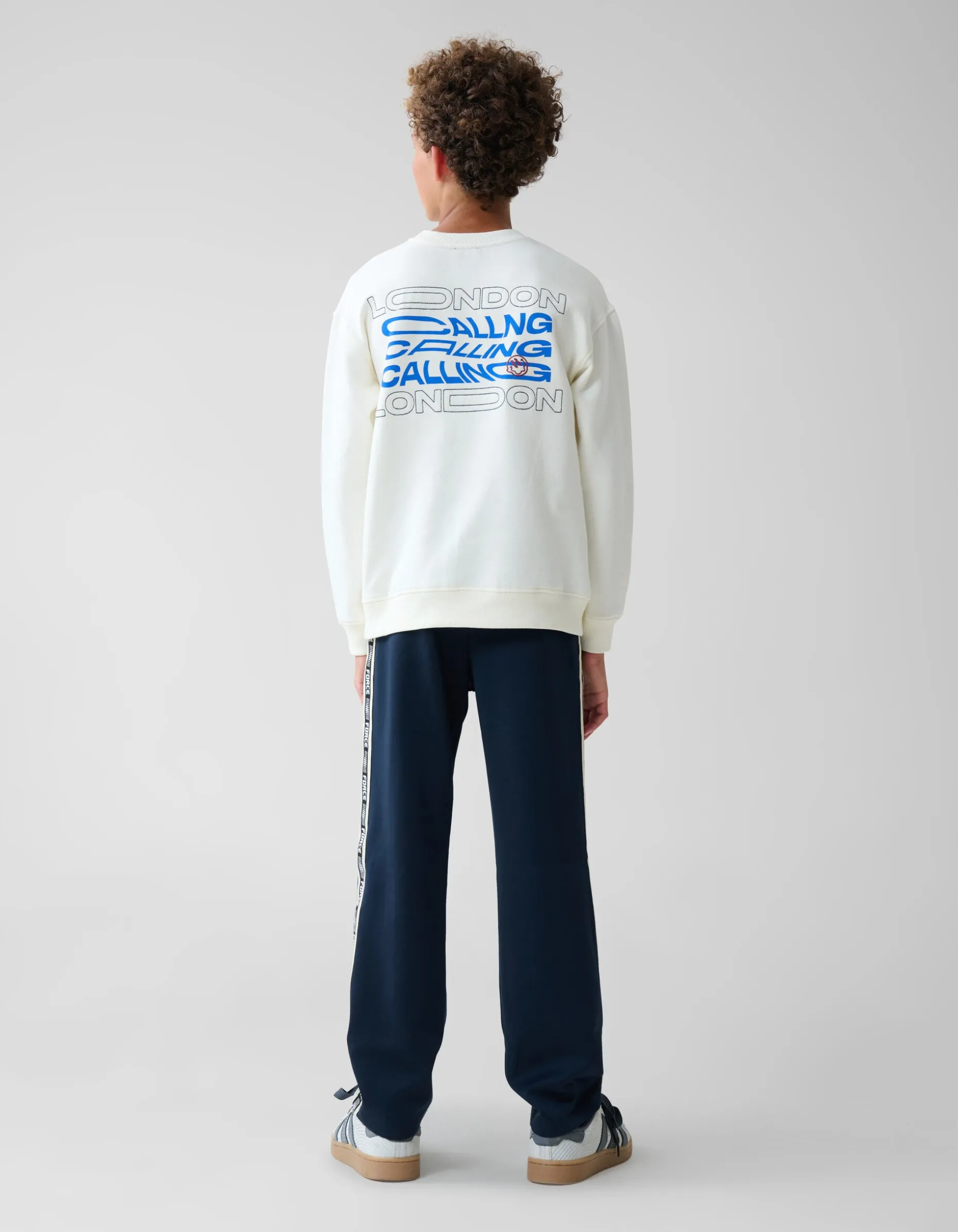 Sporty Tape Broek Donkerblauw