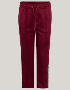 Sporty Tape Broek Donkerrood