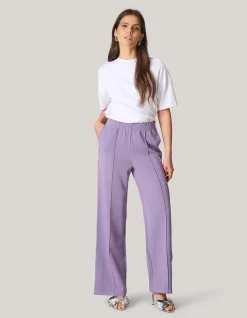 Sporty Tape Broek Paars