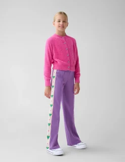 Sporty Tape Broek Paars By Lizzy