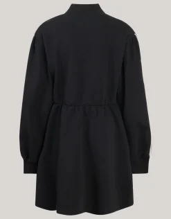 Sporty Tape Jurk Zwart