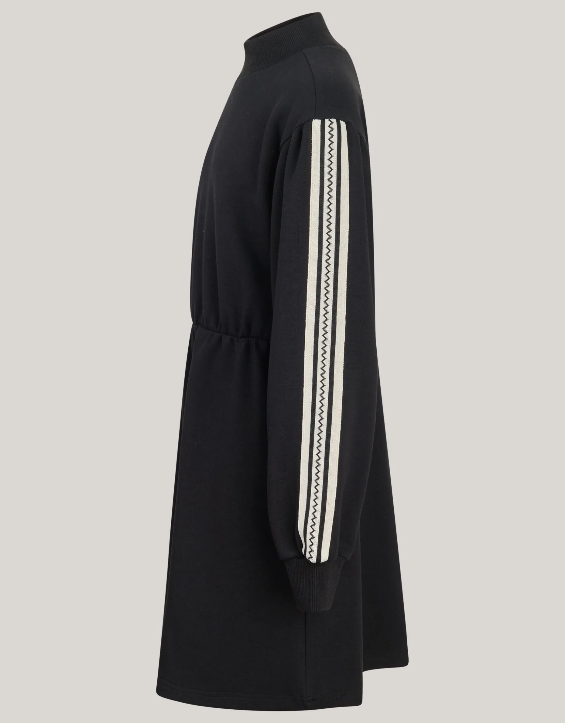 Sporty Tape Jurk Zwart