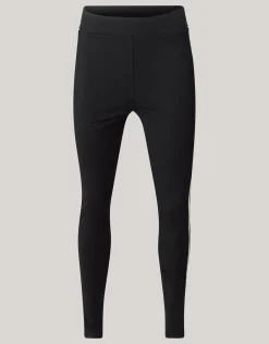Sporty Tape Legging Zwart