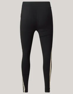 Sporty Tape Legging Zwart