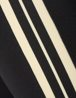 Sporty Tape Legging Zwart