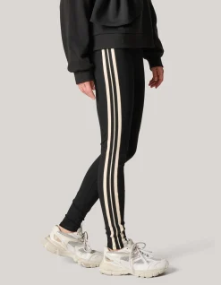 Sporty Tape Legging Zwart