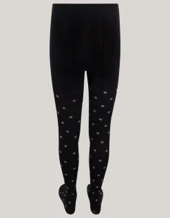 Sterren Panty Zwart 60 Denier