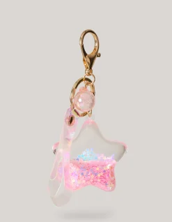 Sterren Sleutelhanger Roze