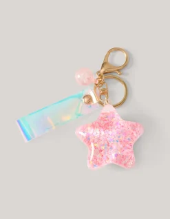 Sterren Sleutelhanger Roze