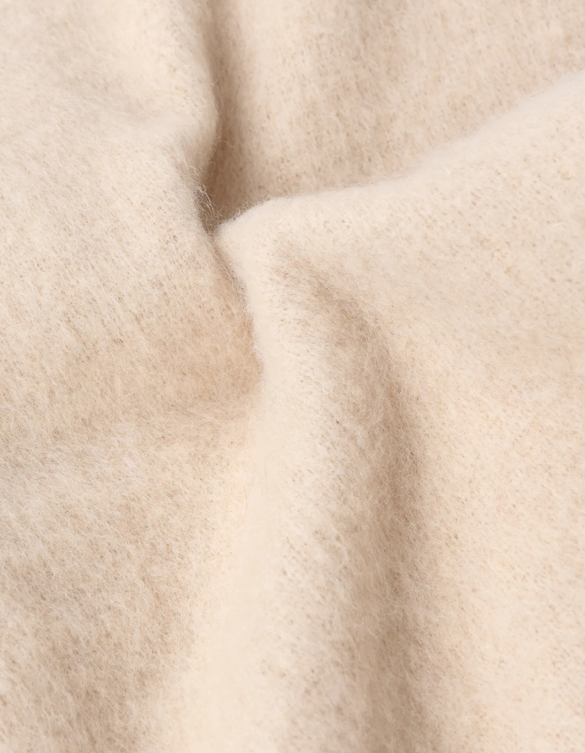 Stitched Sjaal Beige