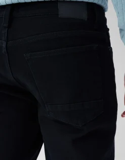 Straight Fit Broek Zwart