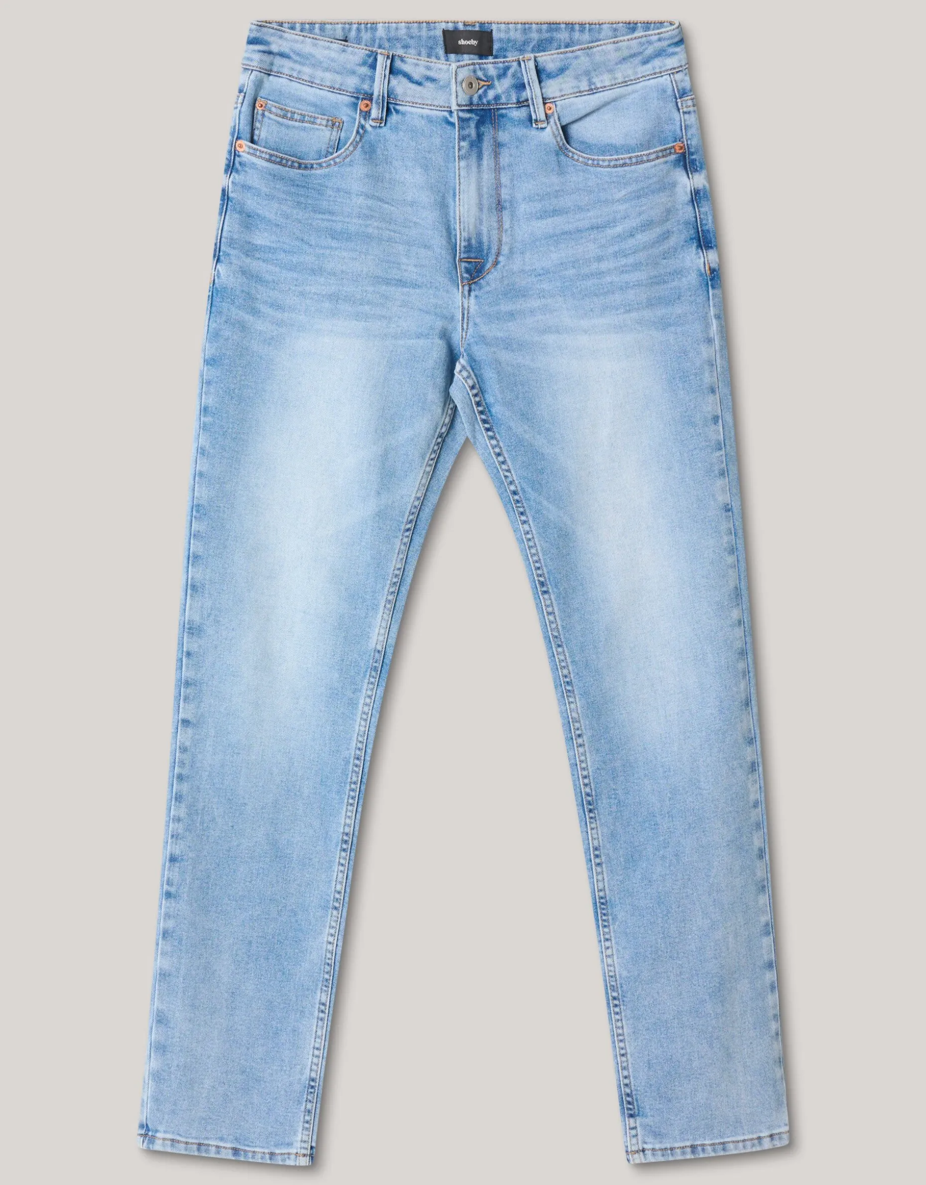 Straight Fit Light Jeans Bleached L32