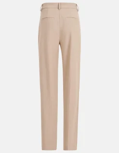 Straight Fit Pantalon Beige
