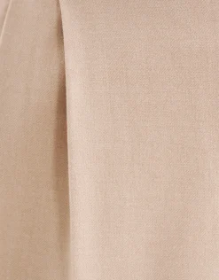Straight Fit Pantalon Beige