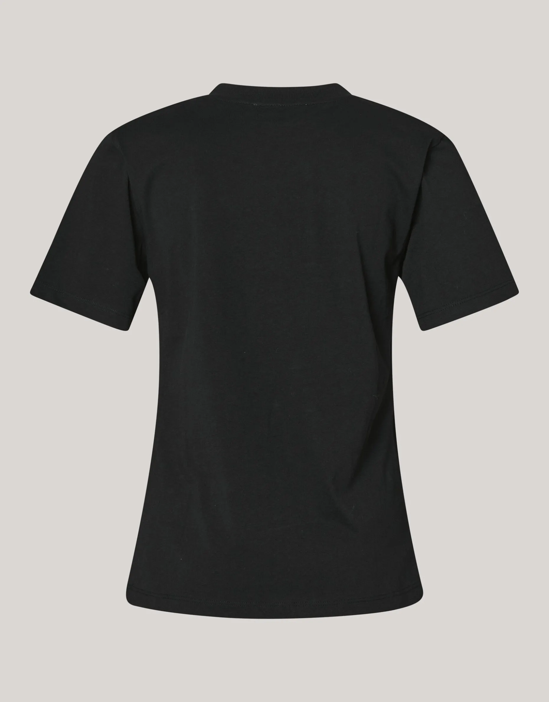 Strass Bra T-shirt Zwart