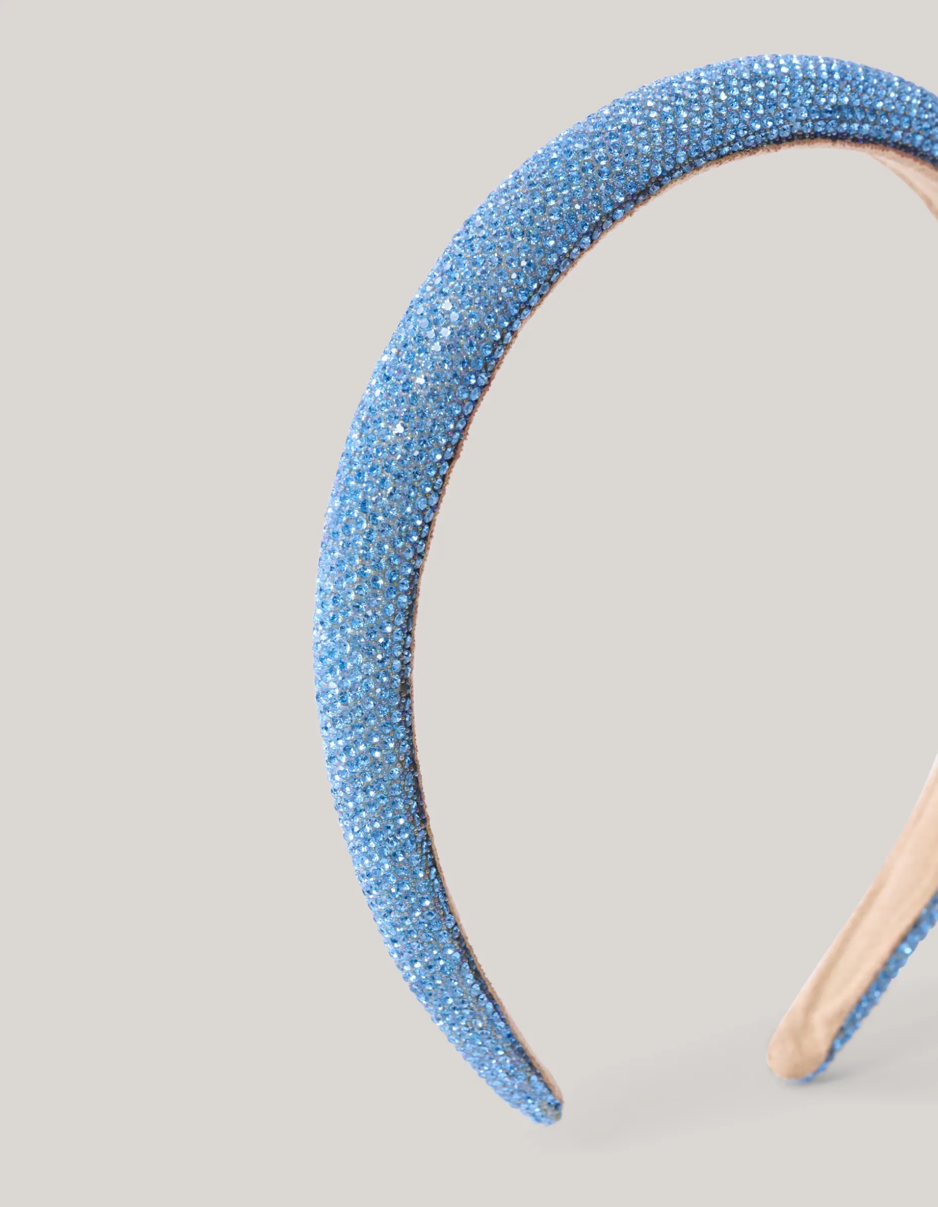 Strass Haarband Blauw