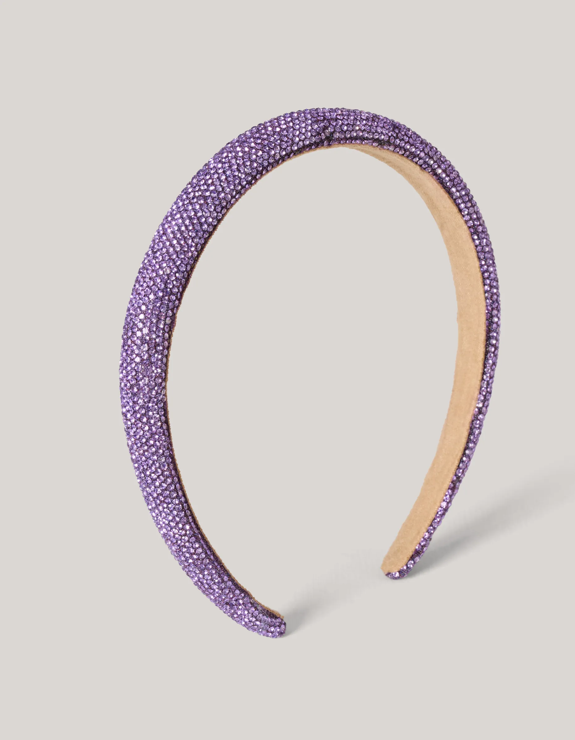 Strass Haarband Paars