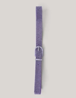 Strass Riem Paars
