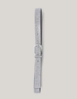 Strass Riem Zilver