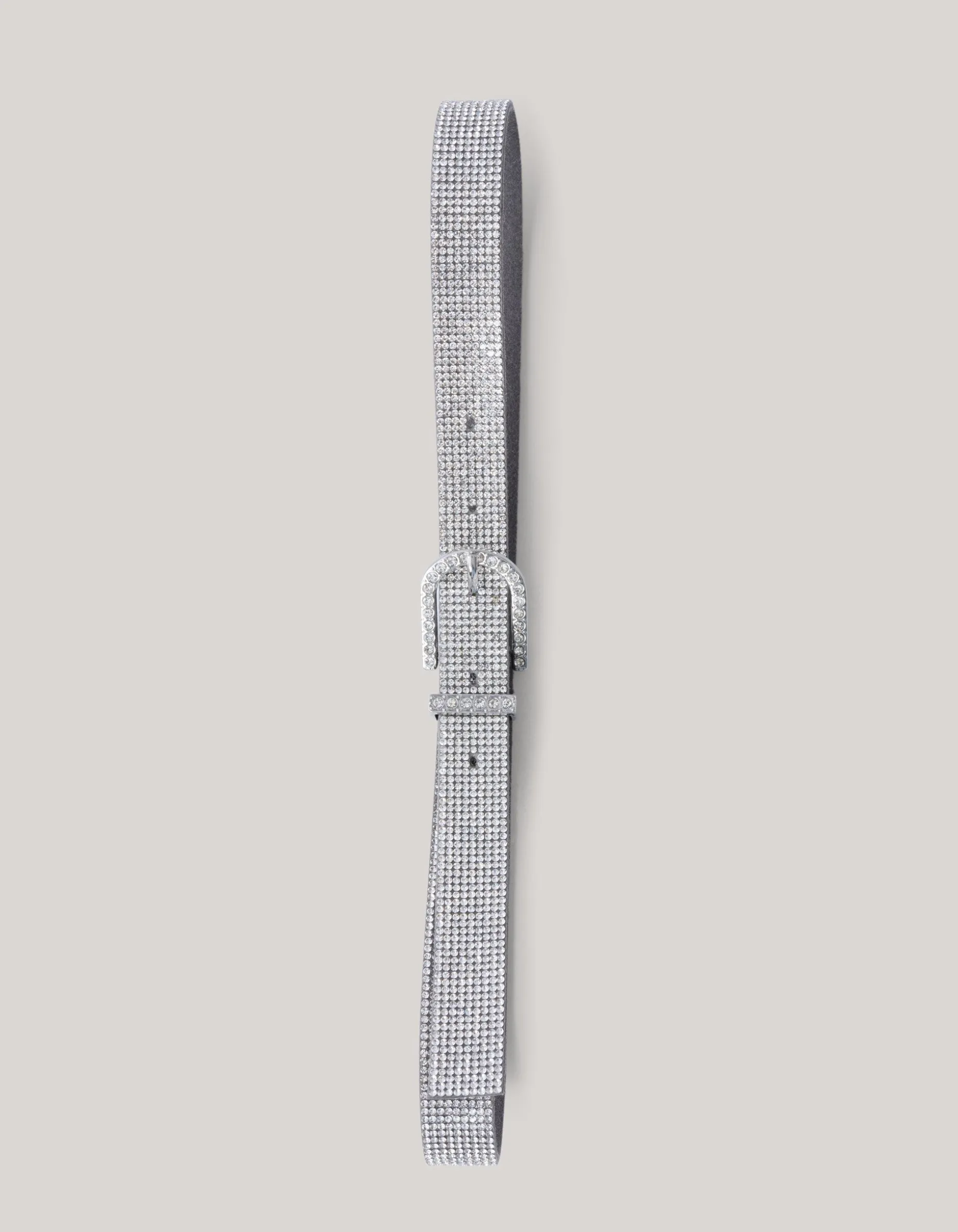 Strass Riem Zilver