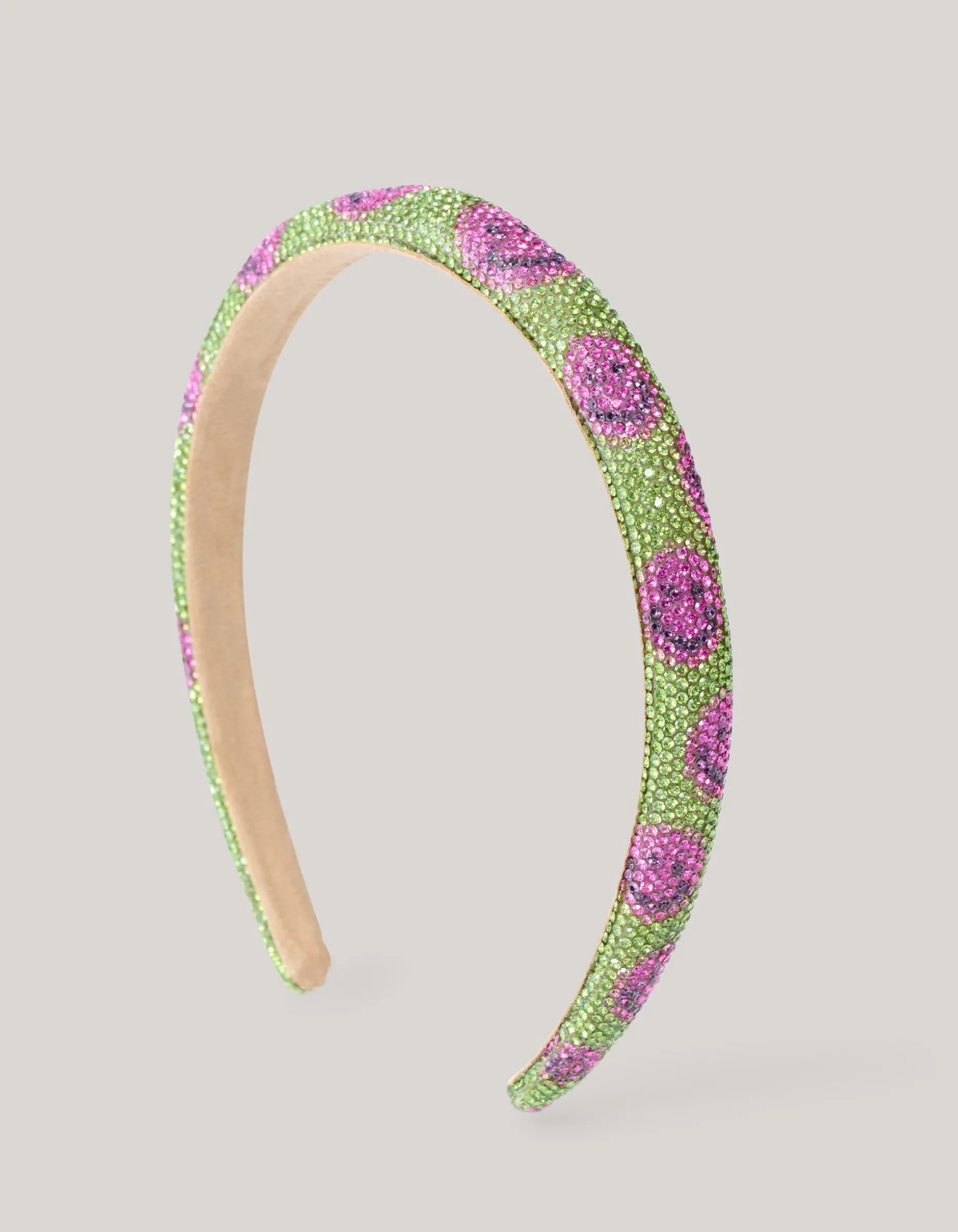 Strass Smile Haarband Groen