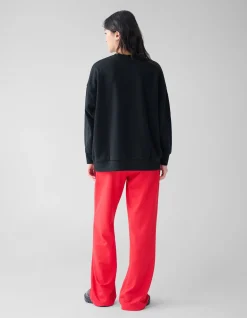 Strass Sweater Zwart