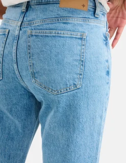 Strass Tapered Fit Jeans Mediumstone By Fred