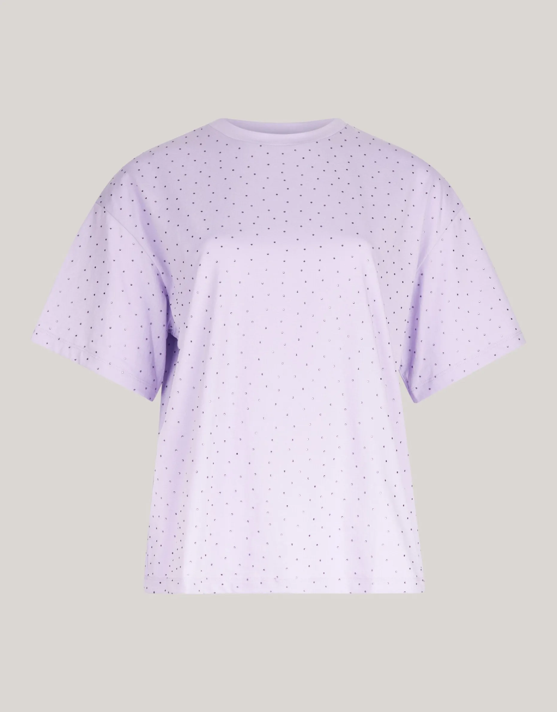 Strass T-shirt Lichtpaars