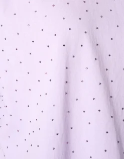 Strass T-shirt Lichtpaars