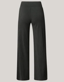 Structure Swirl Broek Zwart