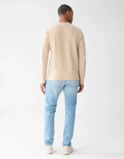 Structuur Longsleeve Zand