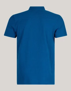 Structuur Polo Blauw