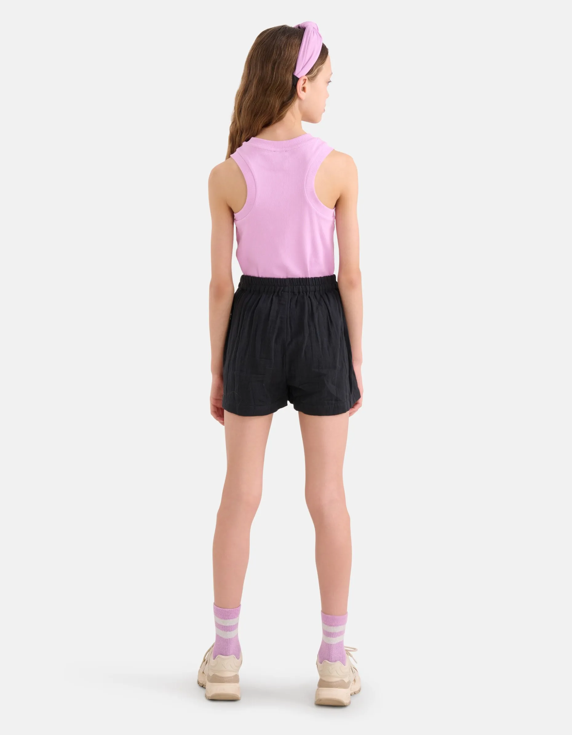 Structuur Short Zwart
