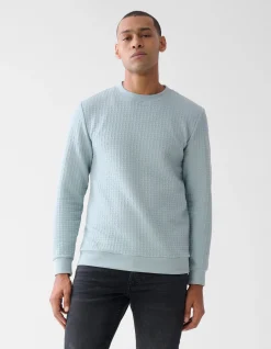 Structuur Sweater Lichtgroen