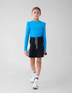 Structuur Top Blauw