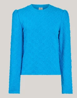 Structuur Top Blauw