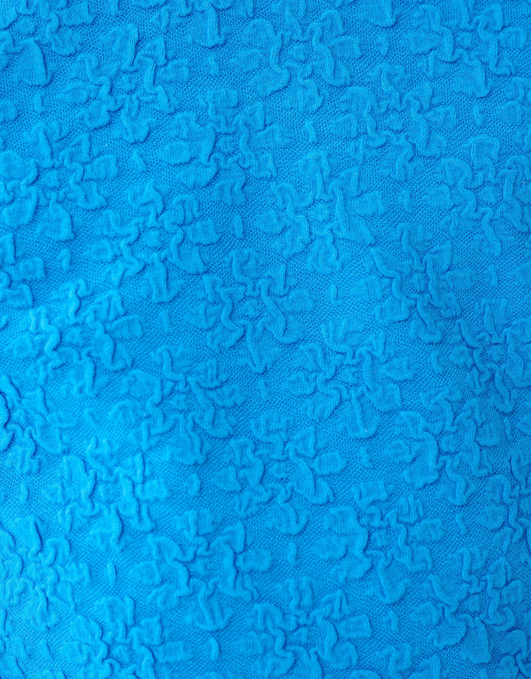 Structuur Top Blauw