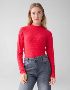 Structuur Top Rood