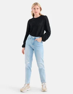 Structuur Top Zwart
