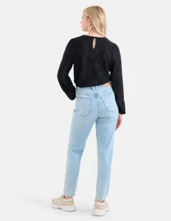 Structuur Top Zwart