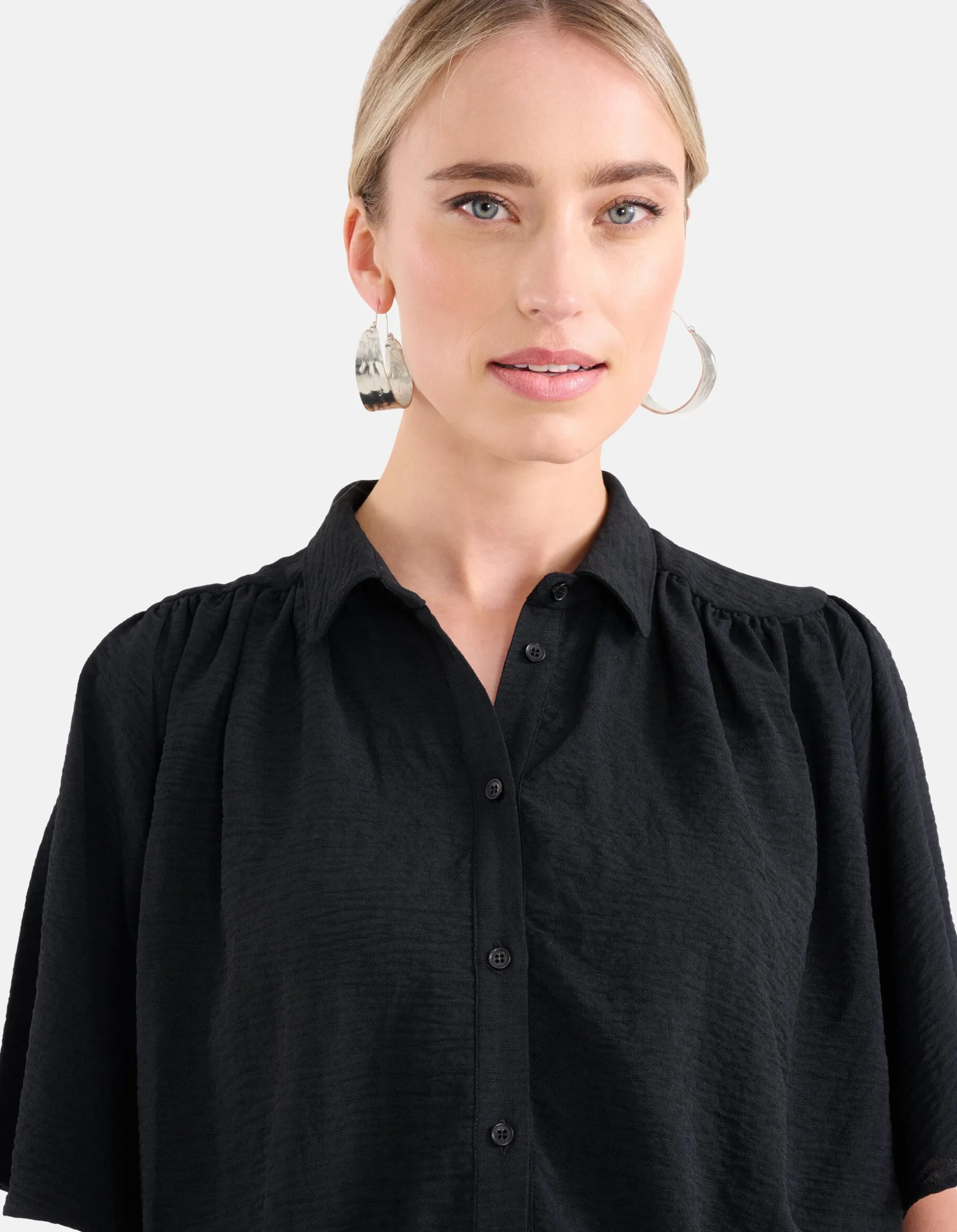 Structuur Top Zwart