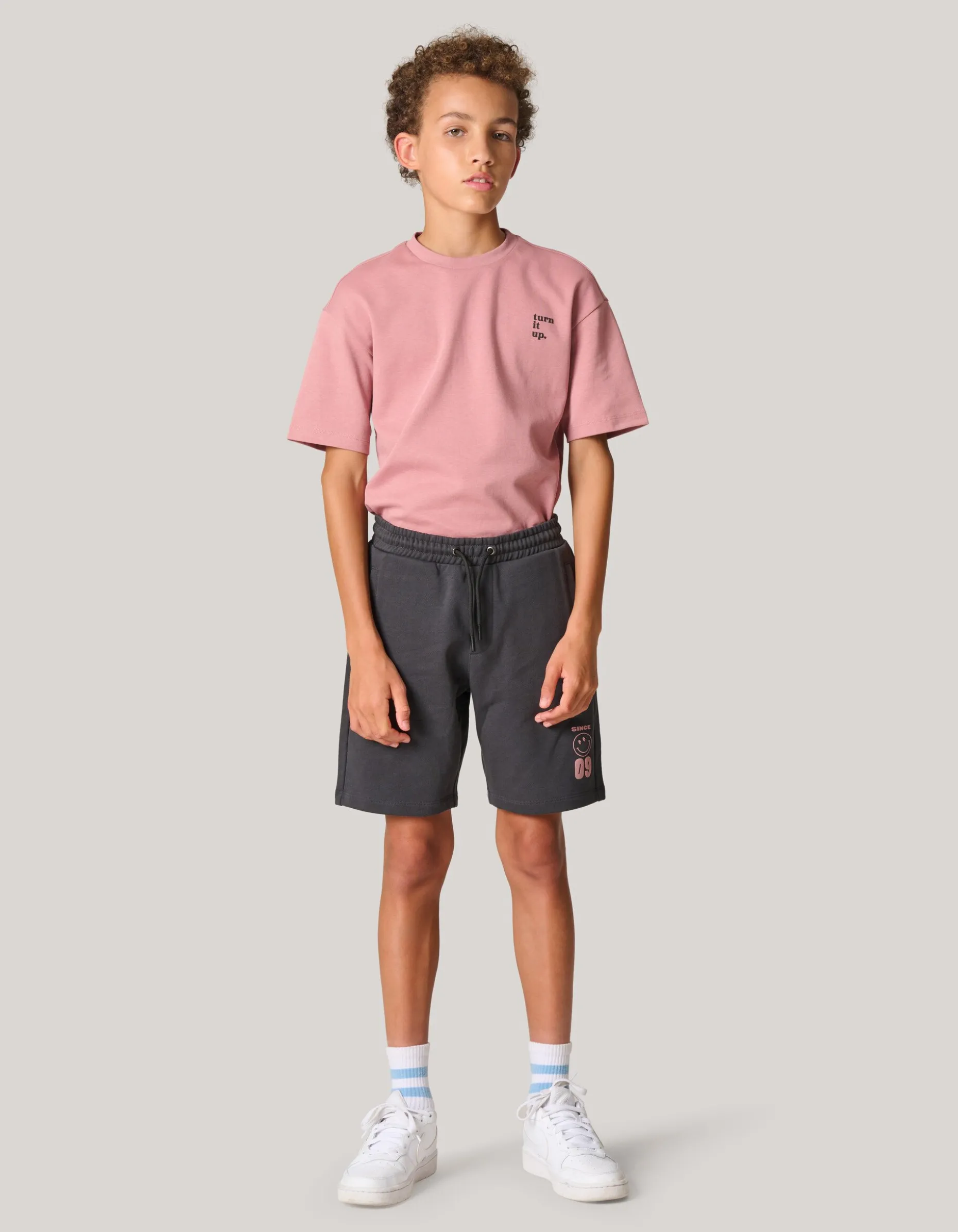Sweat Short Donkergrijs