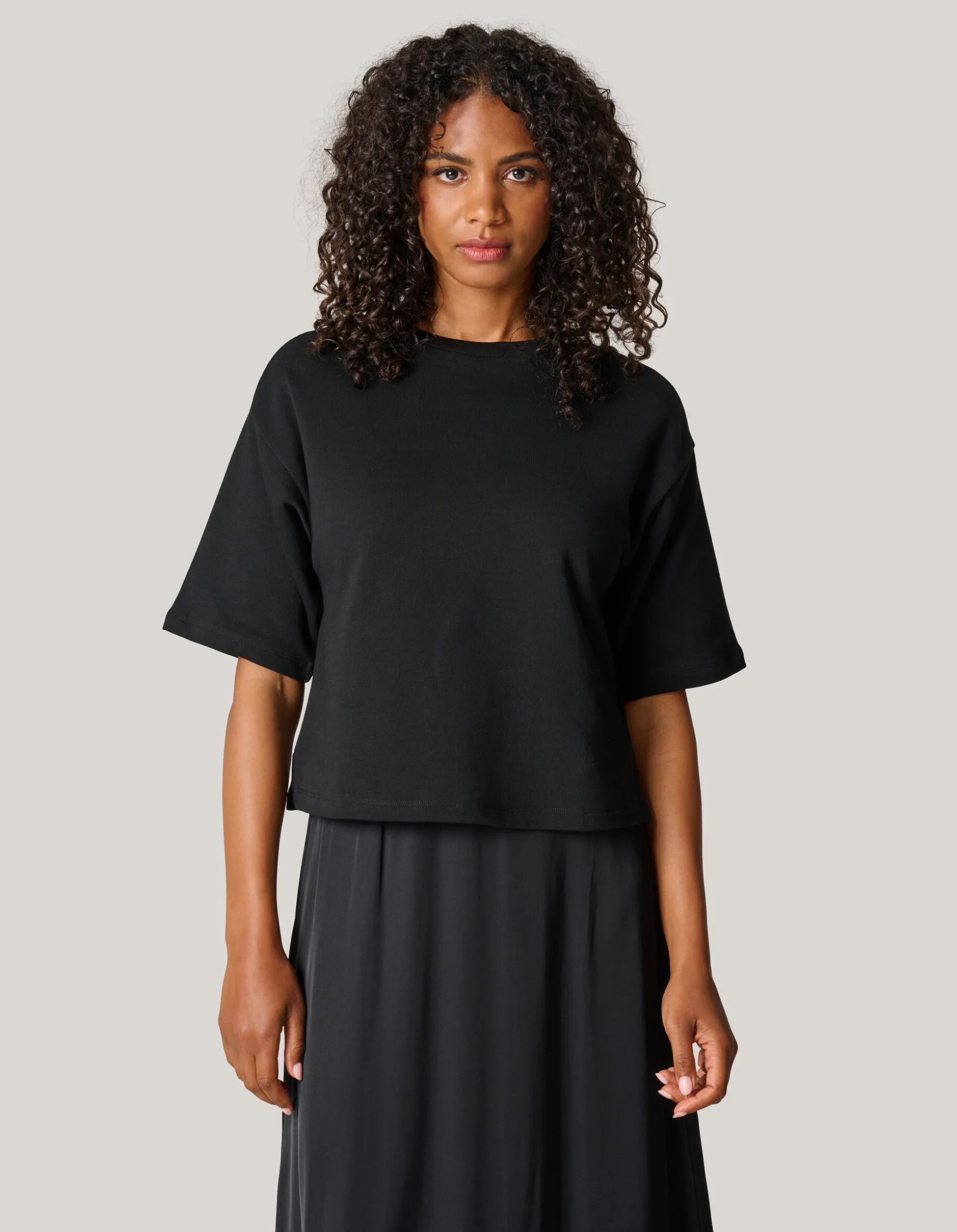 Sweat Top Zwart