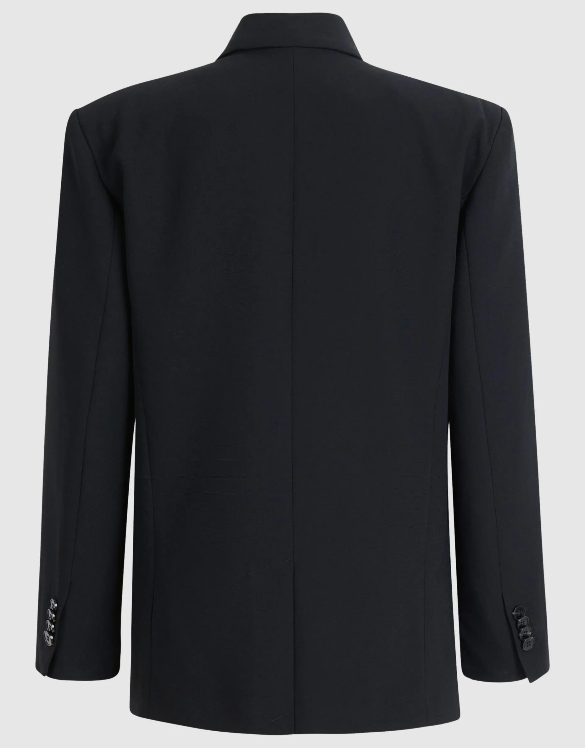 Tapered Fit Blazer Zwart
