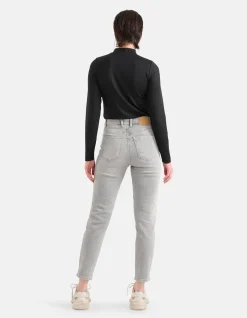 Tapered Fit Jeans Lichtgrijs