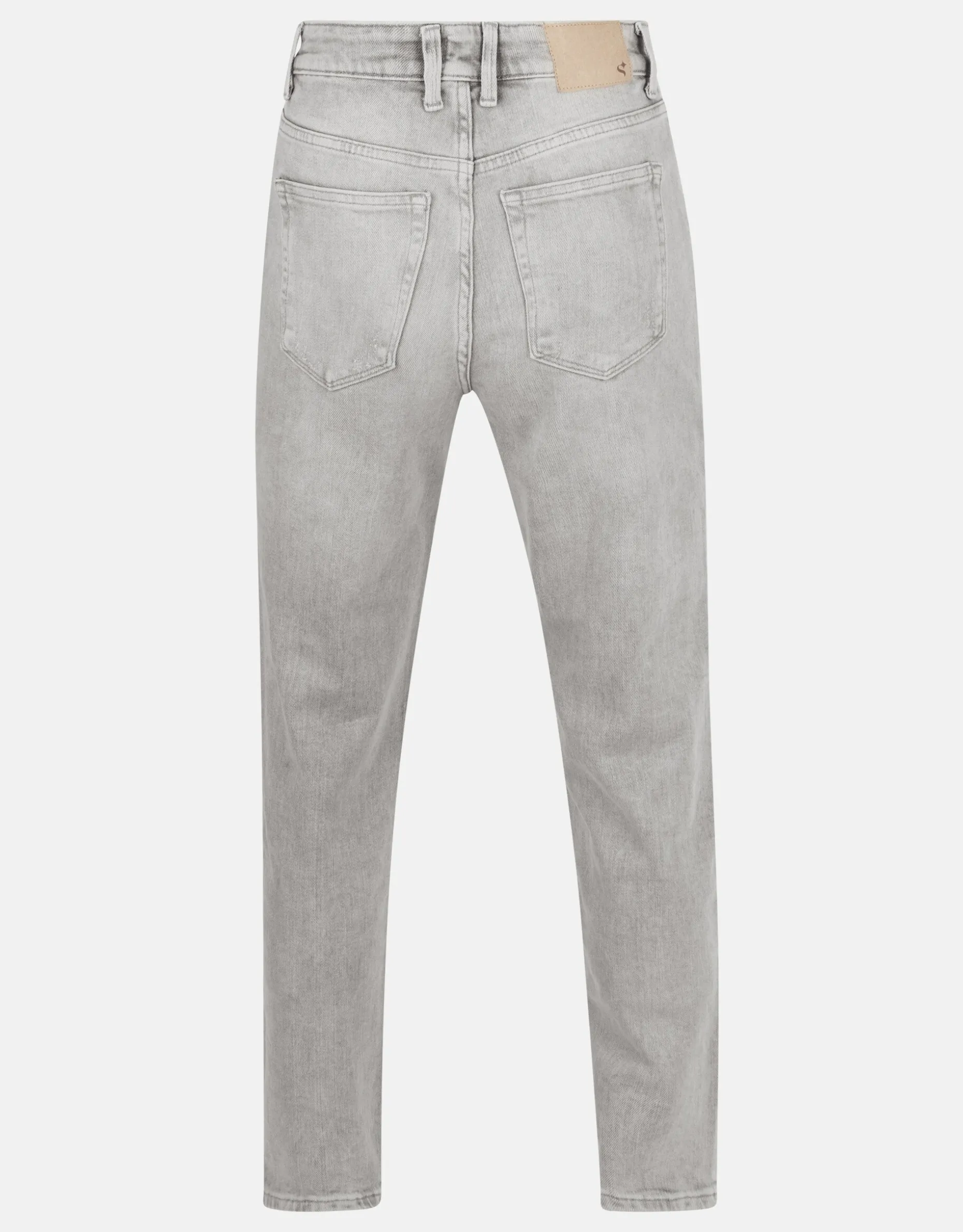 Tapered Fit Jeans Lichtgrijs