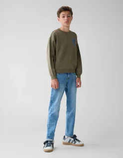 Tapered Fit Jeans Mediumstone