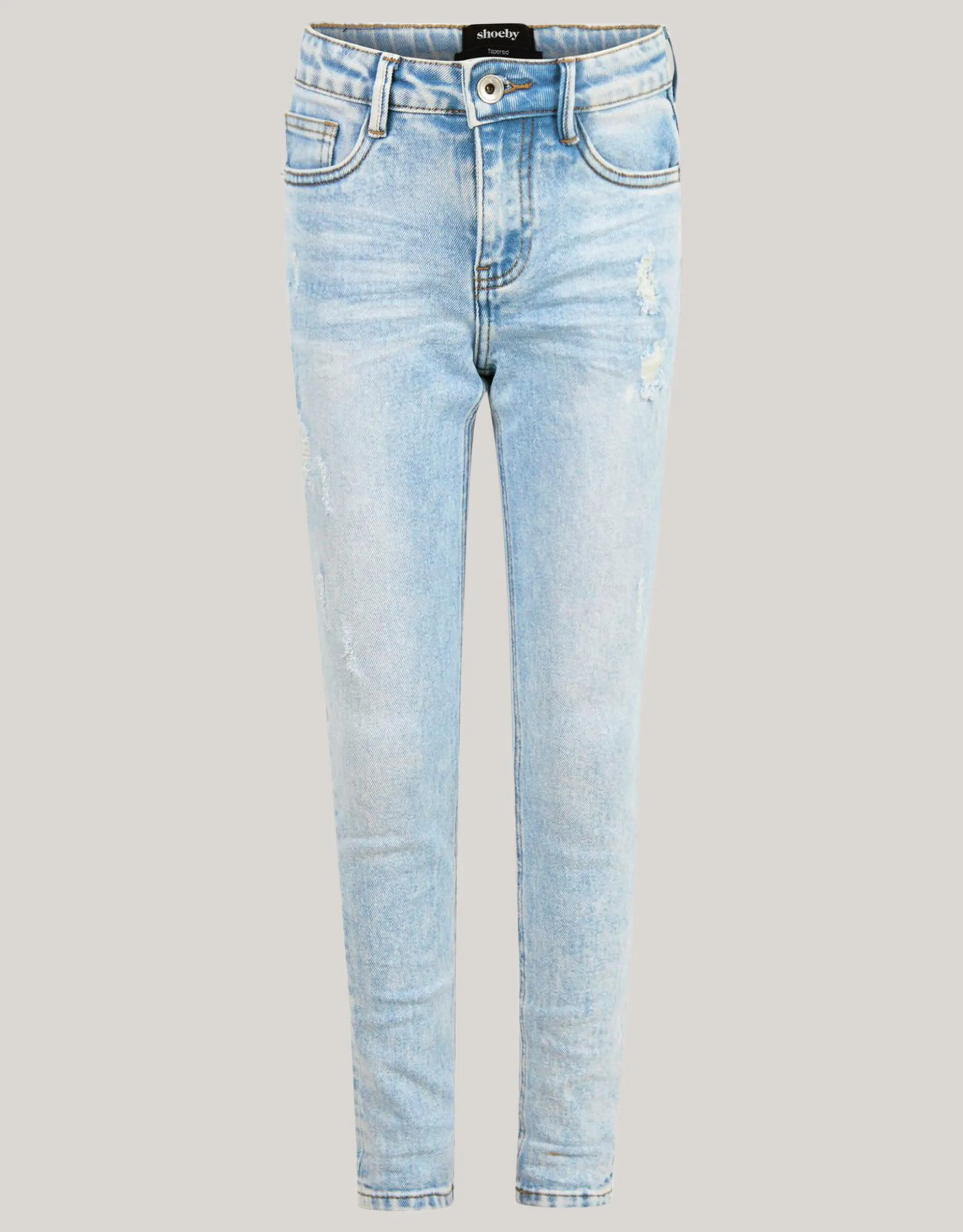 Tapered Jeans Bleached