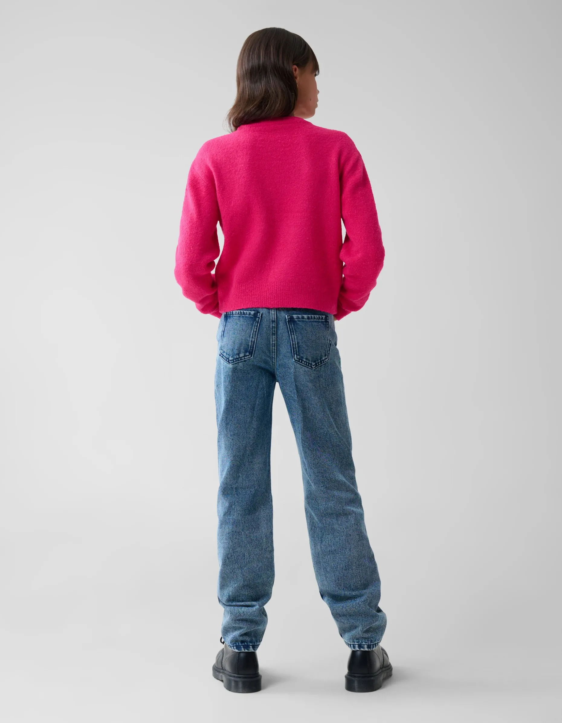 Towelling Trui Roze